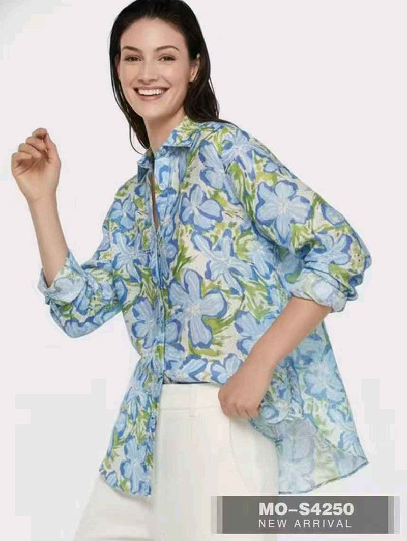 Camicia donna Morghy all'ingrosso modello MO-S4250 - L&Y