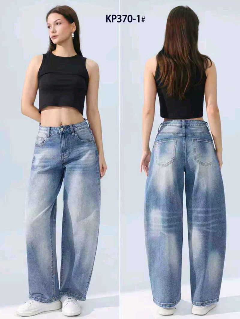 Jeans donna Kiss Pink all'ingrosso modello KP370 - L&Y