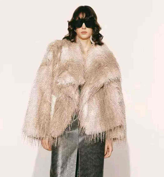 Ecopelliccia donna Vinceotto all'ingrosso modello P111 - L&Y