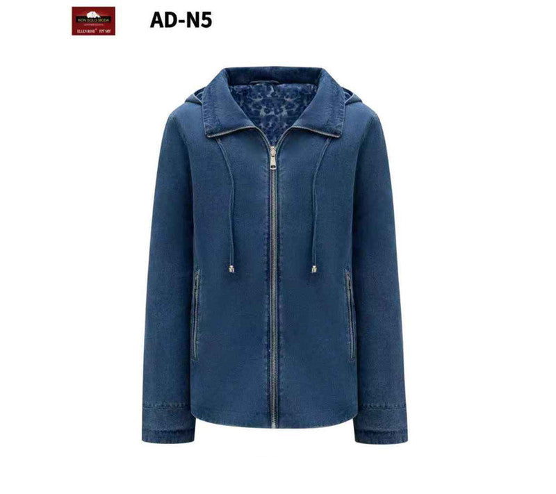 Giacca di jeans donna Ellen Rose all'ingrosso modello AD-N5 - L&Y