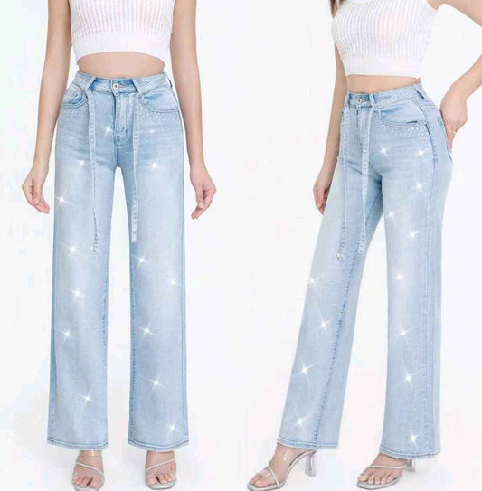 Jeans donna Nove & Nove all'ingrosso modello F2645 - L&Y