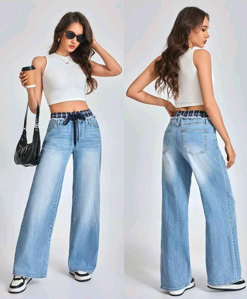 Jeans donna Farfallina all'ingrosso modello L1373 - L&Y