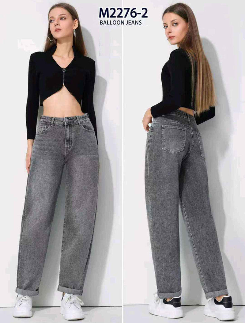 Jeans donna Kiss Pink all'ingrosso modello M2276 - L&Y