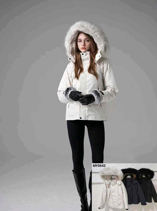 Giubbotto donna Monte Cervino all'ingrosso modello MY0642 - L&Y