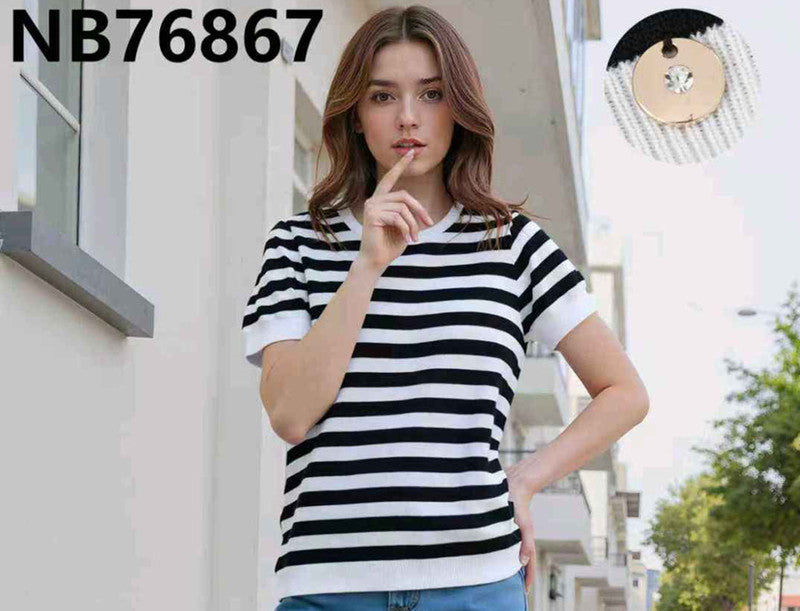 Maglia donna Blu Oltre all'ingrosso modello NB76867 - L&Y