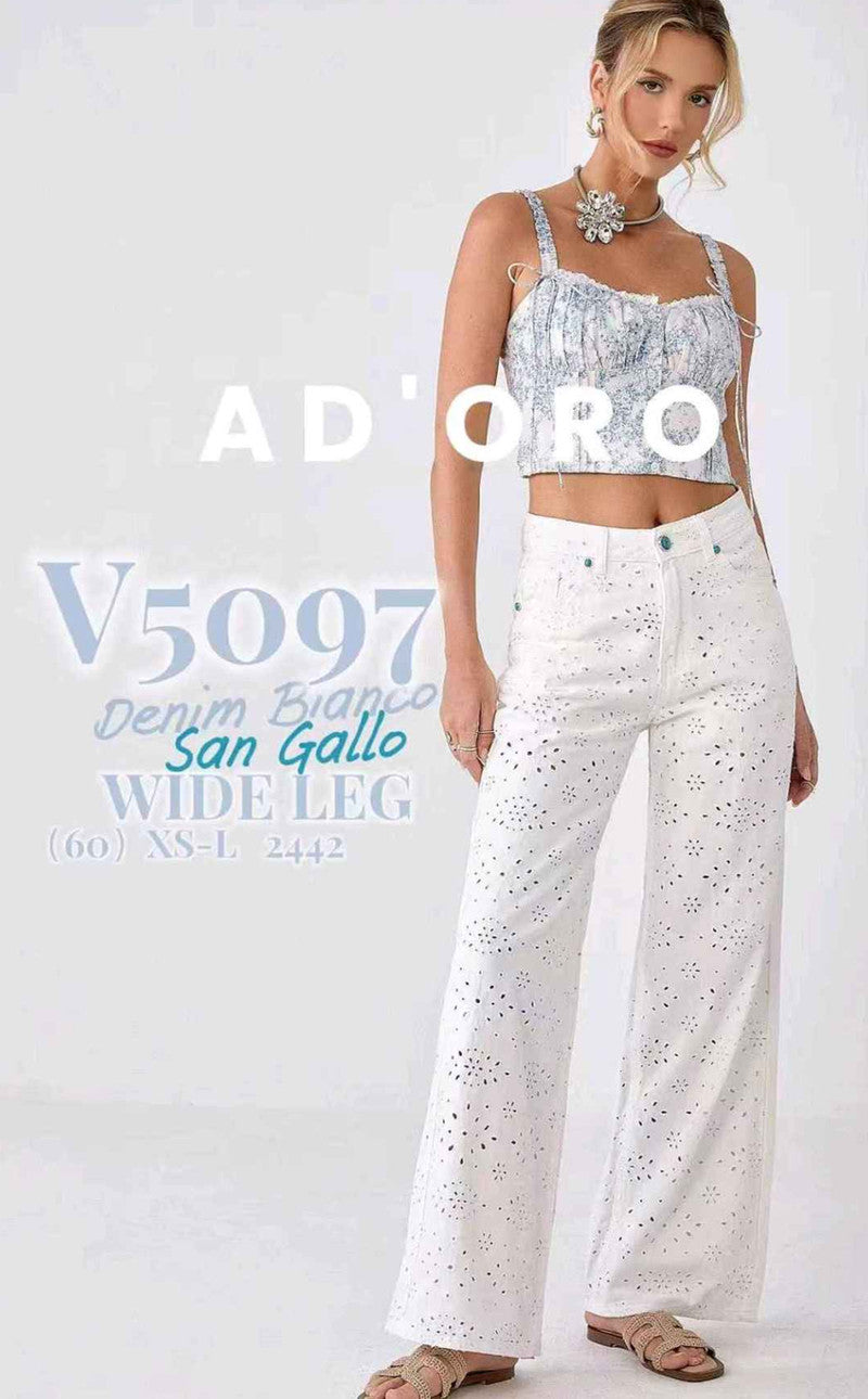 Jeans donna AD'ORO all'ingrosso modello V5097 - L&Y