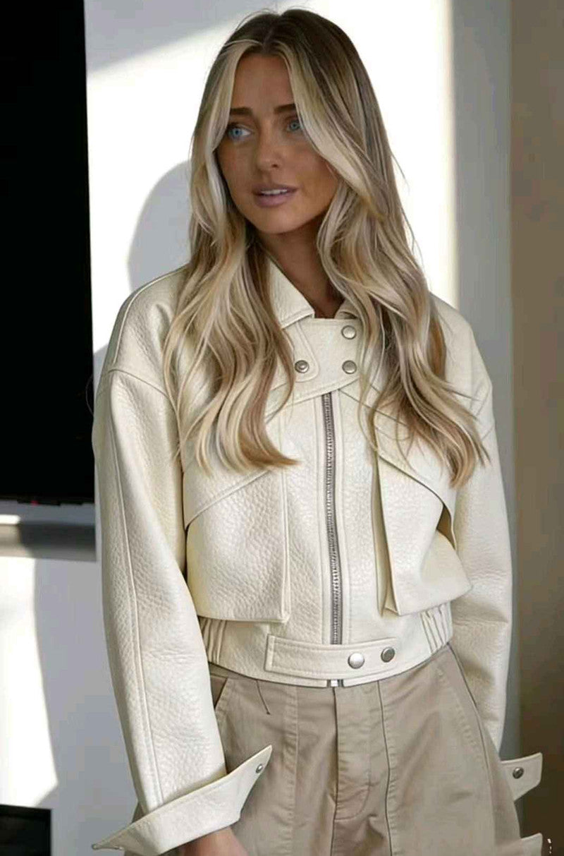 Giacca di ecopelle donna Vinceotto all'ingrosso modello DD90-B - L&Y