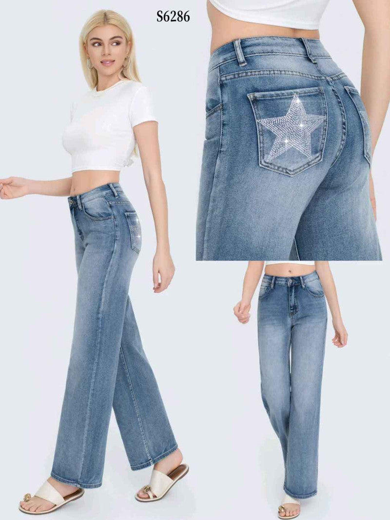 Jeans donna Water Jeans all'ingrosso modello S6286 - L&Y
