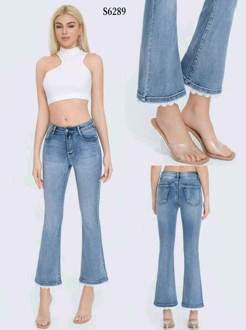 Jeans donna Water Jeans all'ingrosso modello S6289 - L&Y