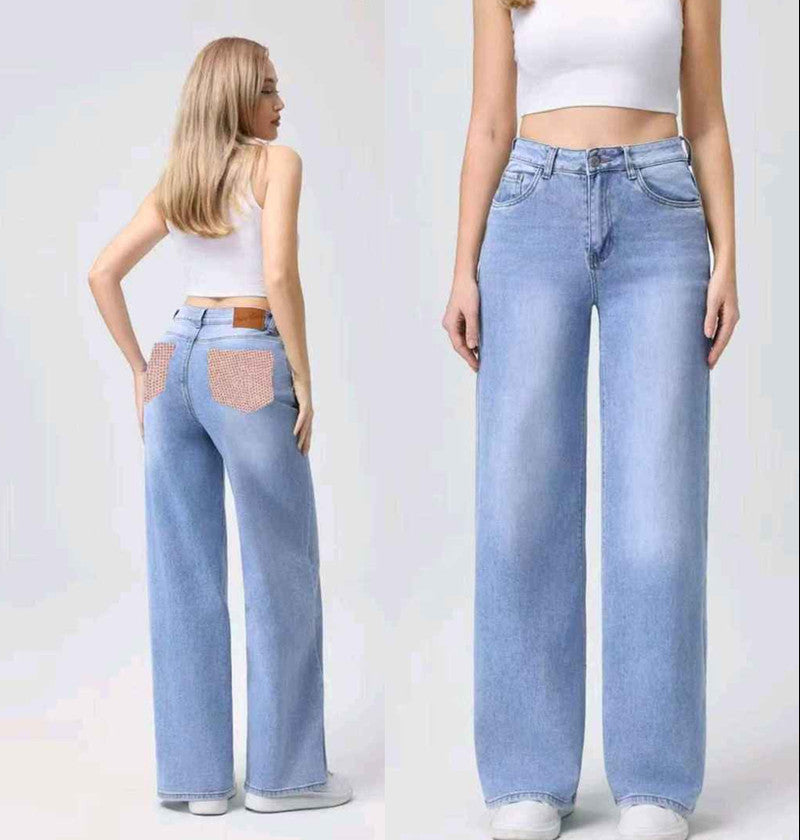 Jeans donna Lovely Star all'ingrosso modello Z6326 - L&Y