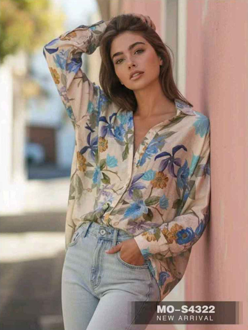 Camicia donna Morghy all'ingrosso modello MO-S4322 - L&Y