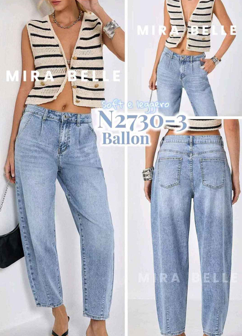 Jeans donna Mira Belle all'ingrosso modello N2730 - L&Y