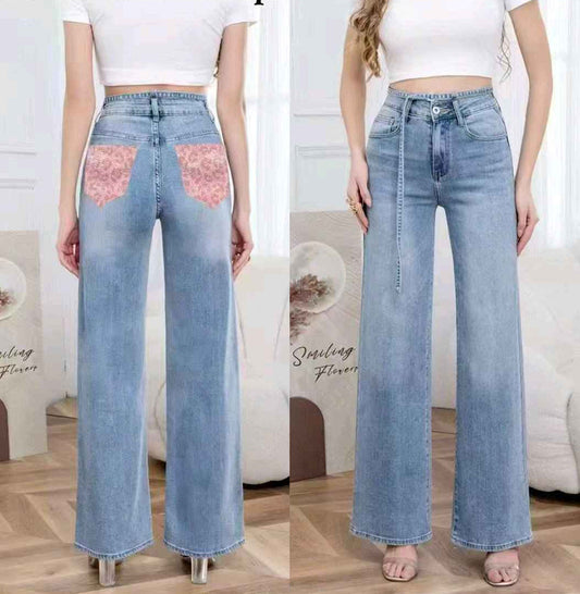 Jeans donna Nove & Nove all'ingrosso modello F2640 - L&Y