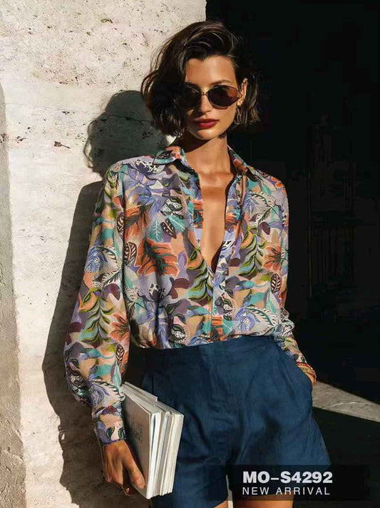 Camicia donna Morghy all'ingrosso modello MO-S4292 - L&Y