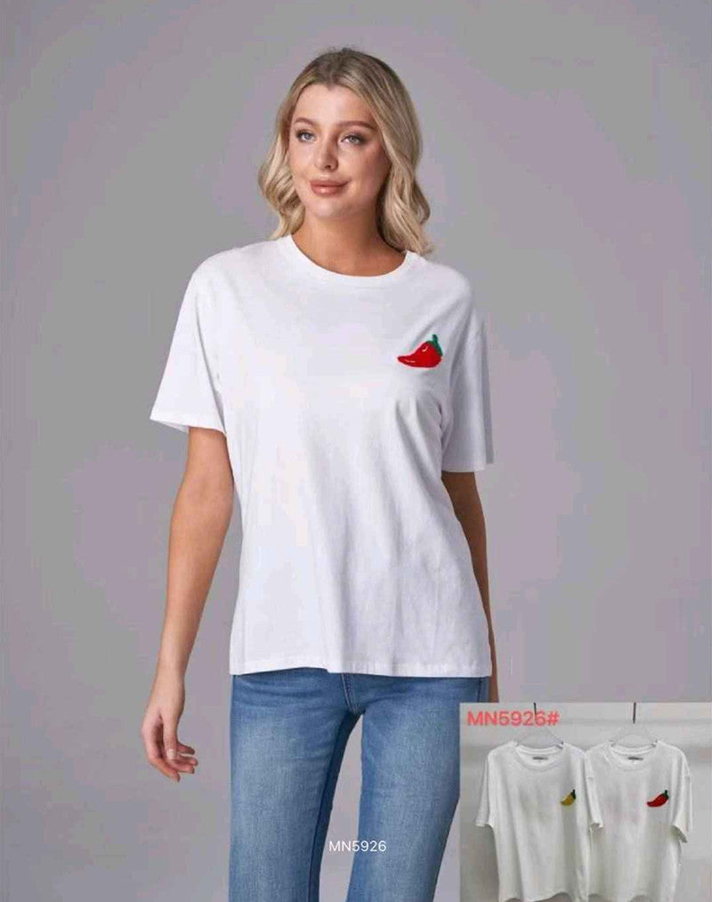 T-shirt donna Monte Cervino all'ingrosso modello MN5926 - L&Y