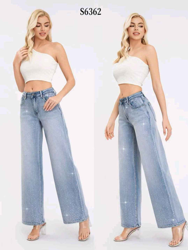 Jeans donna Water Jeans all'ingrosso modello S6362 - L&Y