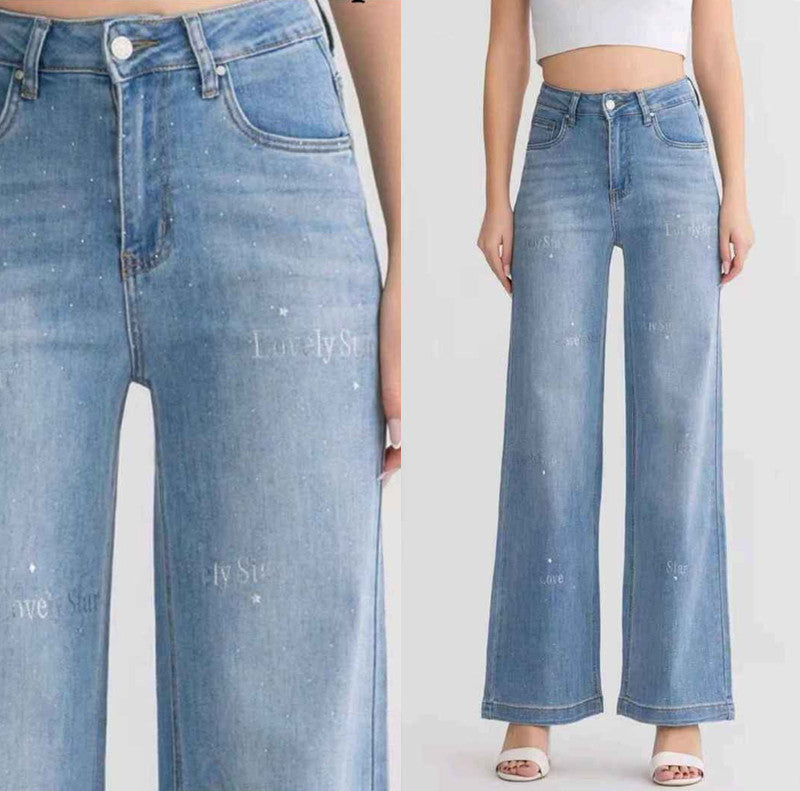 Jeans donna Lovely Star all'ingrosso modello Z6332 - L&Y