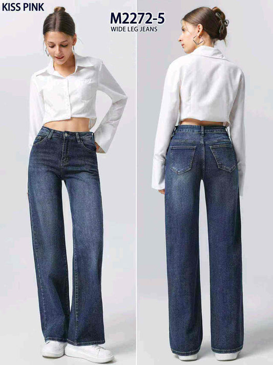 Jeans donna Kiss Pink all'ingrosso modello M2272-5 - L&Y