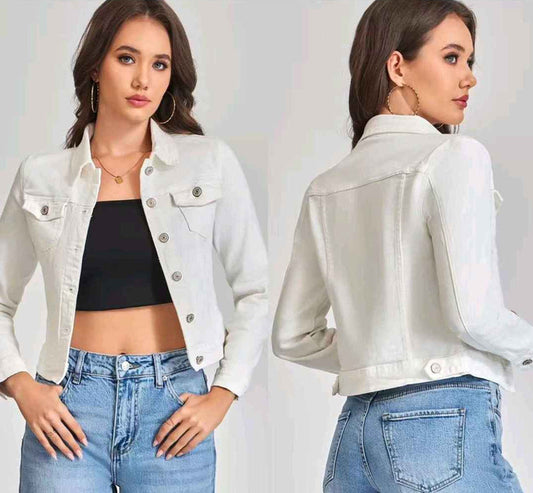 Giacca di jeans donna Farfallina all'ingrosso modello L1397-4 - L&Y