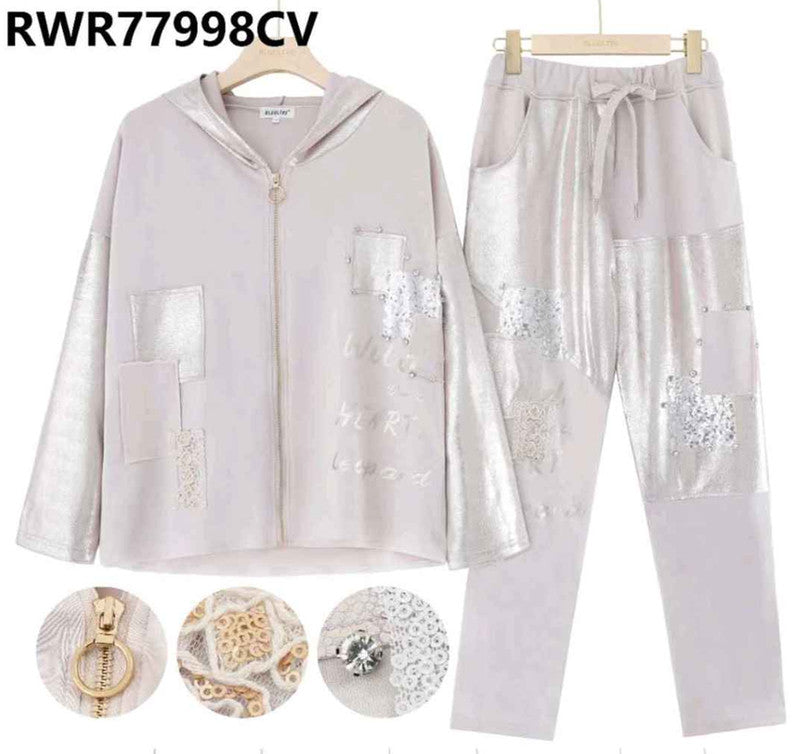 Completo donna Blu Oltre all'ingrosso modello RWR77998CV - L&Y