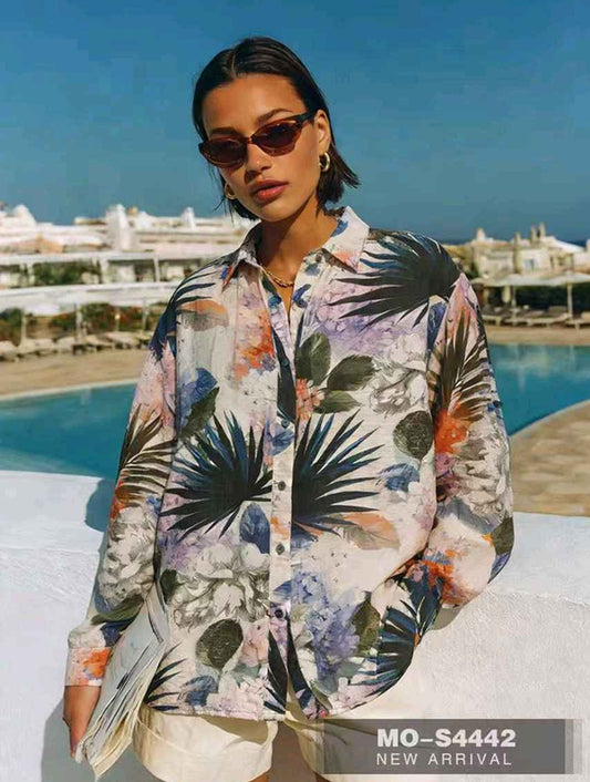 Camicia donna Morghy all'ingrosso modello MO-S4442 - L&Y
