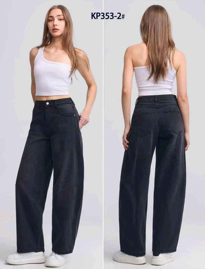 Jeans donna Kiss Pink all'ingrosso modello KP353 - L&Y