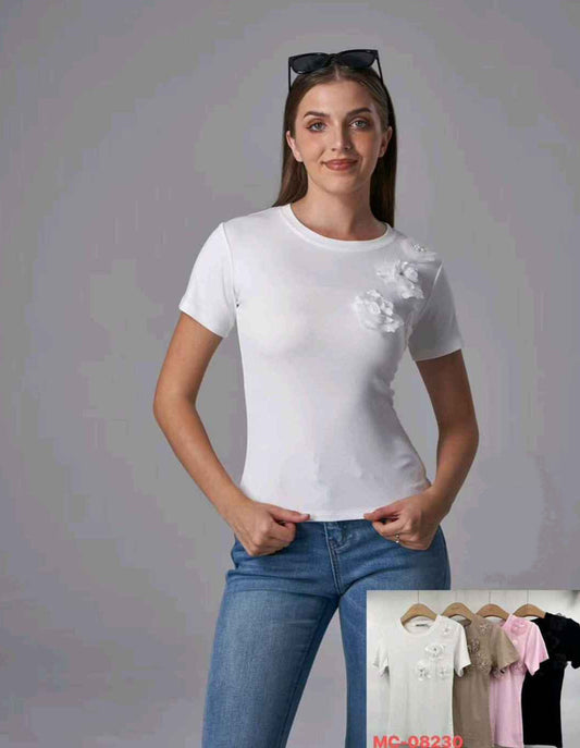 T-shirt donna Monte Cervino all'ingrosso modello MC08230 - L&Y