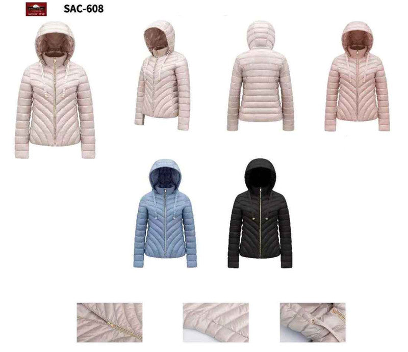 Giacca donna Ellen Rose all'ingrosso modello SAC608 - L&Y