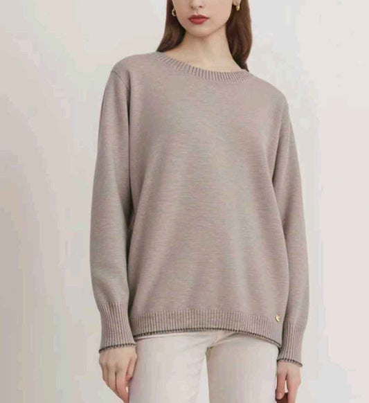 Maglia donna Blu Oltre all'ingrosso modello WJS86272 - L&Y