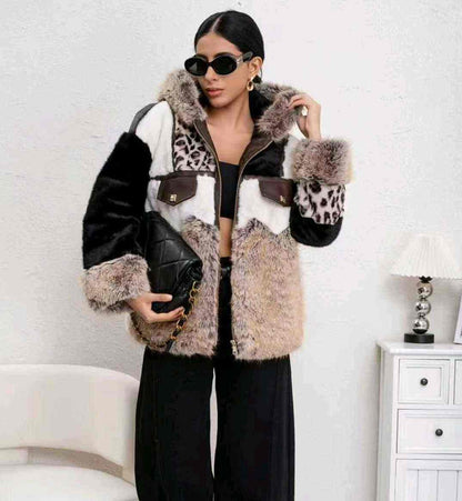 Ecopelliccia donna Vincenove all'ingrosso modello DA-1021 - L&Y