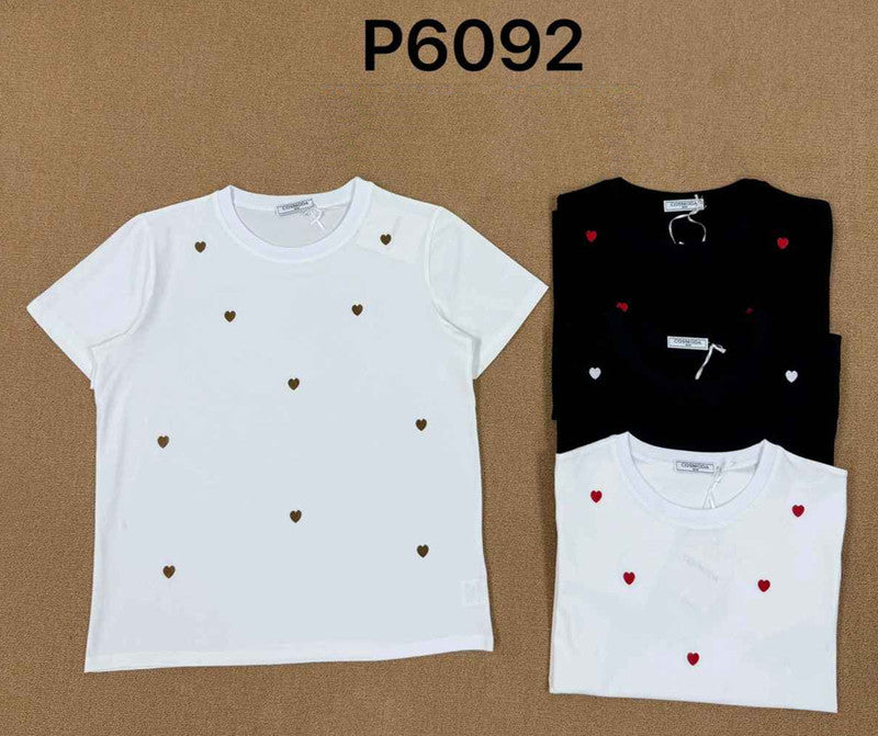 T-shirt donna Cosmoda all'ingrosso modello P6092 - L&Y