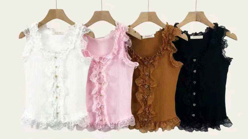 Canotta donna Miss Kiss all'ingrosso modello MS-A6138 - L&Y