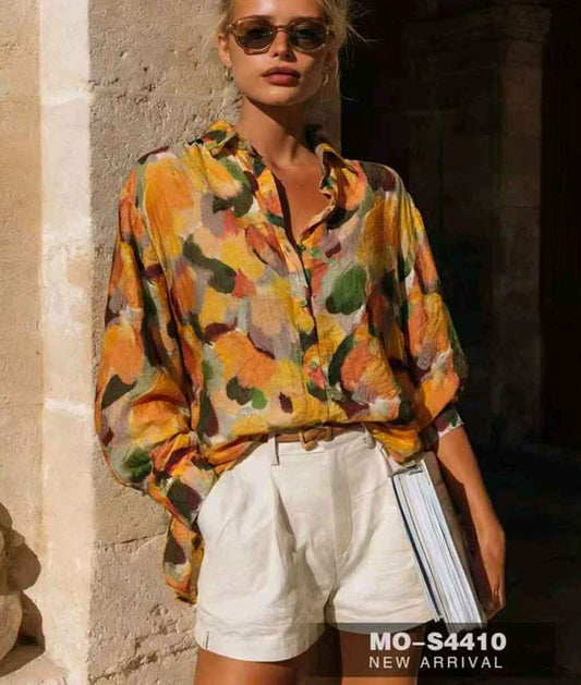 Camicia donna Morghy all'ingrosso modello MO-S4410 - L&Y