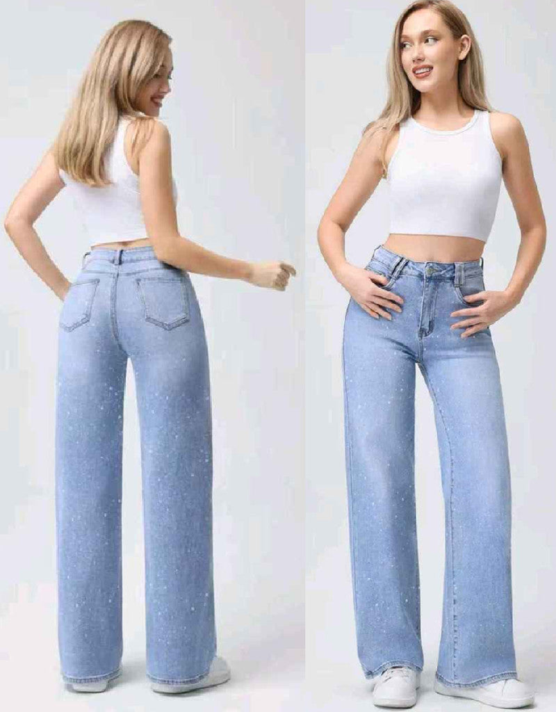 Jeans donna Lovely Star all'ingrosso modello Z6327 - L&Y