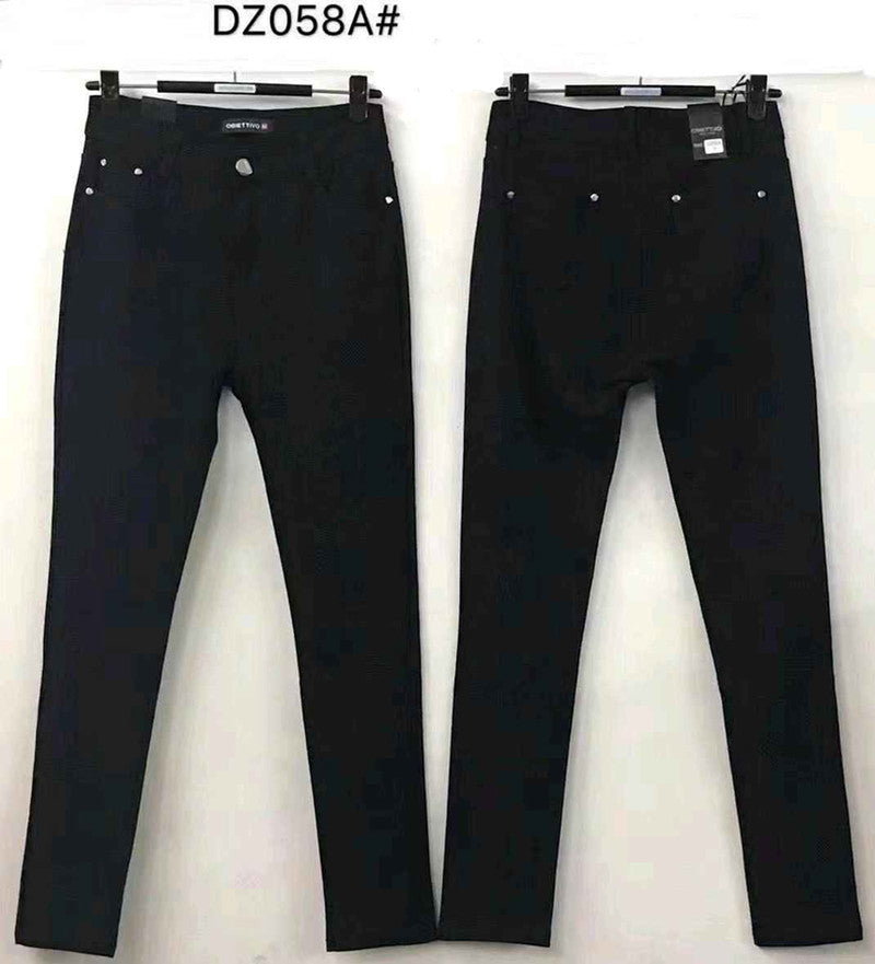 Pantalone donna OBIETTIVO all'ingrosso modello DZ-058-A - L&Y