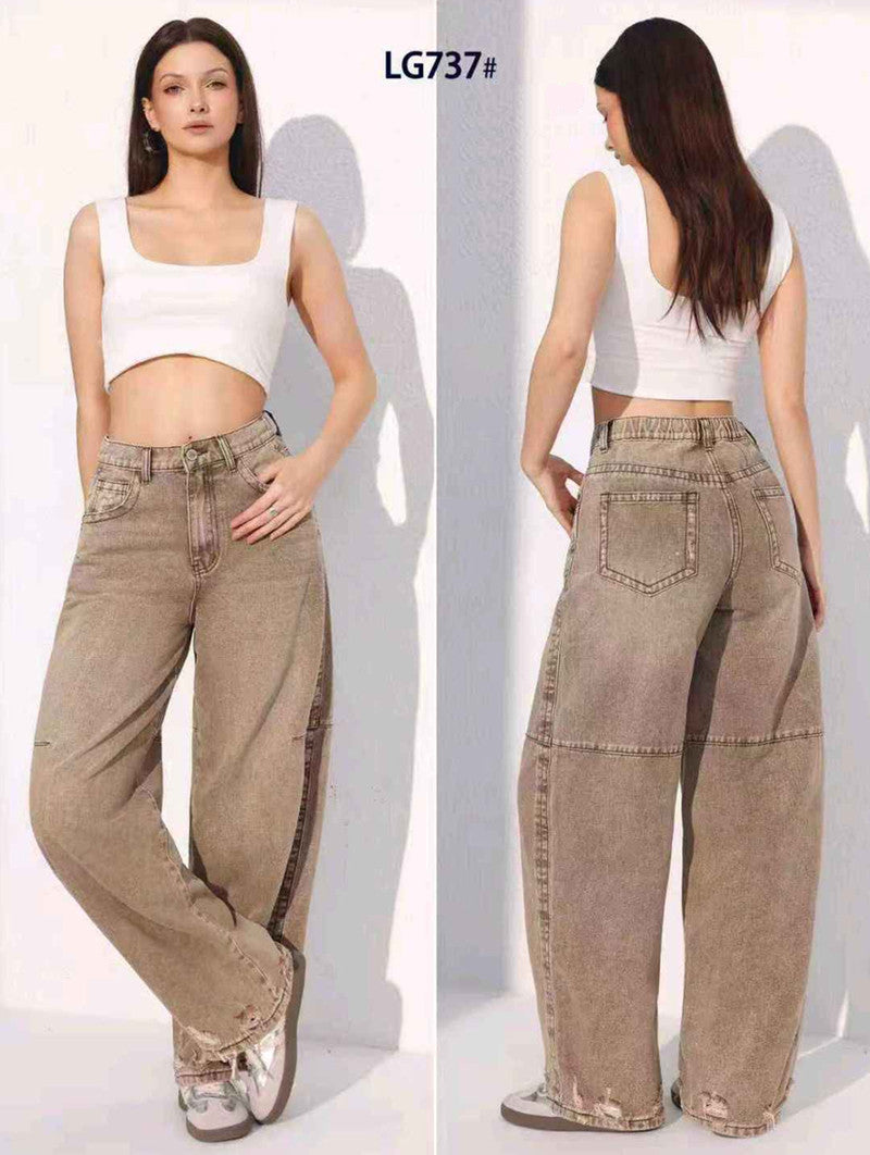 Jeans donna Kiss Pink all'ingrosso modello LG737 - L&Y