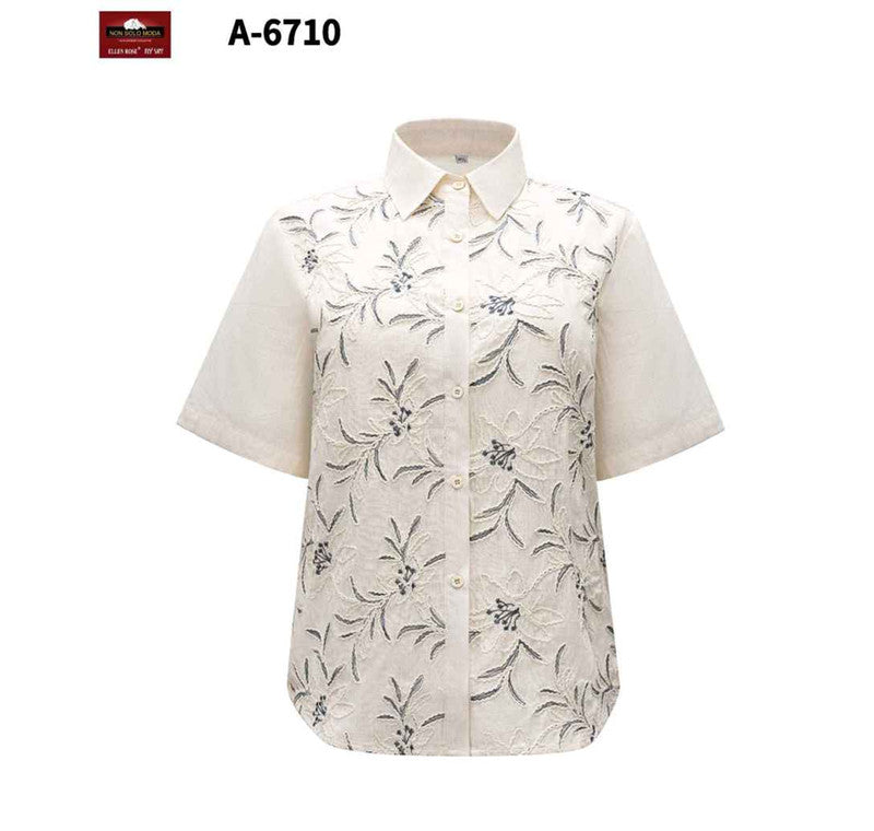 Camicia donna Ellen Rose all'ingrosso modello A6710 - L&Y