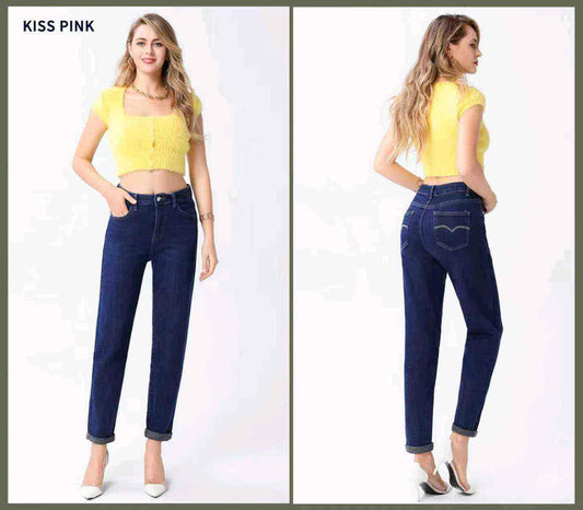 Jeans donna Kiss Pink all'ingrosso modello KP101-2 - L&Y