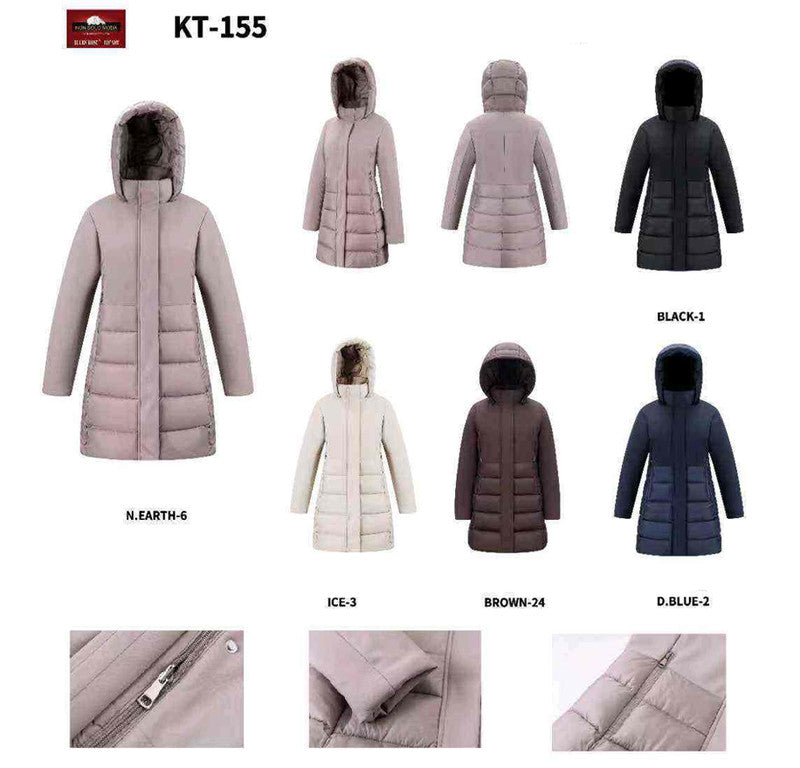 Giubbotto donna Ellen Rose all'ingrosso modello KT155 - L&Y