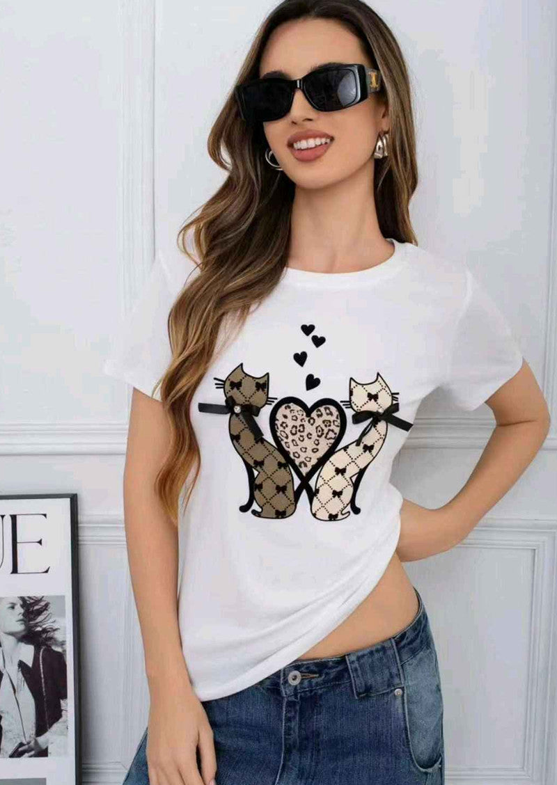 T-shirt donna Vinceotto all'ingrosso modello V-1212 - L&Y