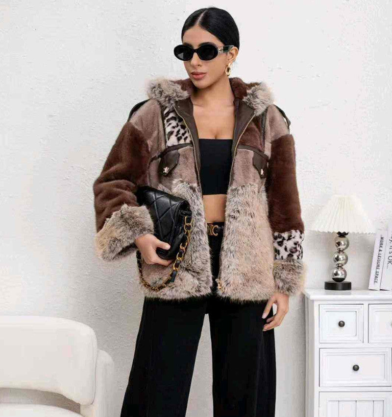 Ecopelliccia donna Vincenove all'ingrosso modello DA-1021 - L&Y