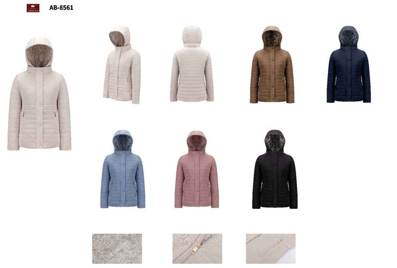 Giacca taglia comoda donna Ellen Rose all'ingrosso modello AB8561 - L&Y