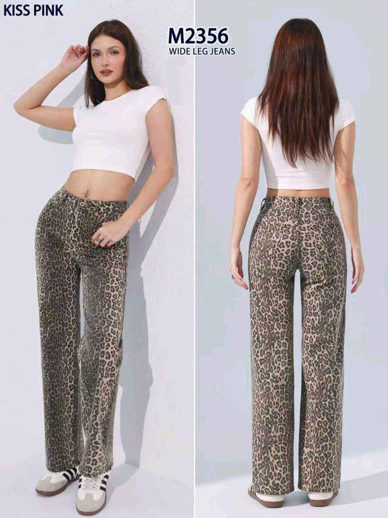 Jeans donna Kiss Pink all'ingrosso modello M2356 - L&Y