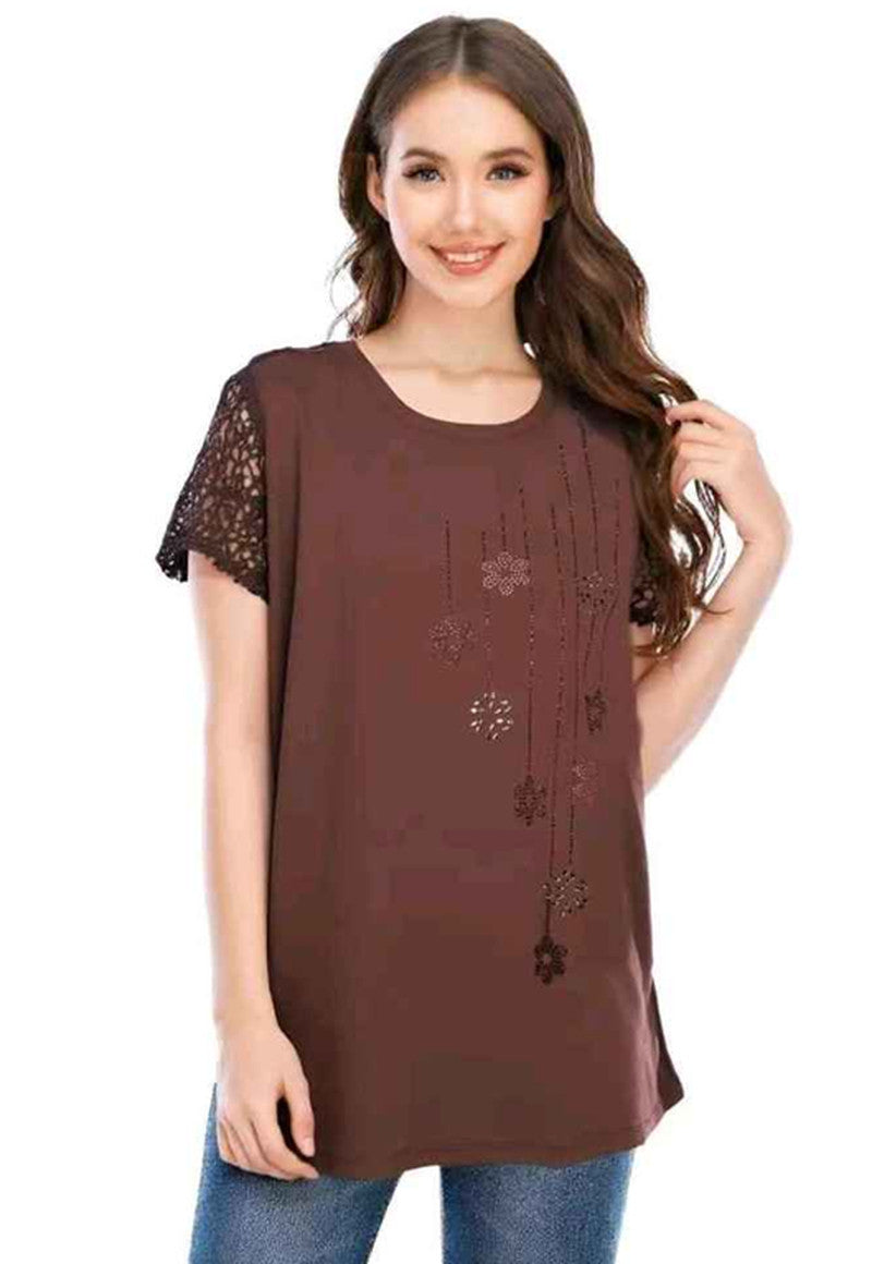 T-shirt donna Mitno all'ingrosso modello D-7821 - L&Y