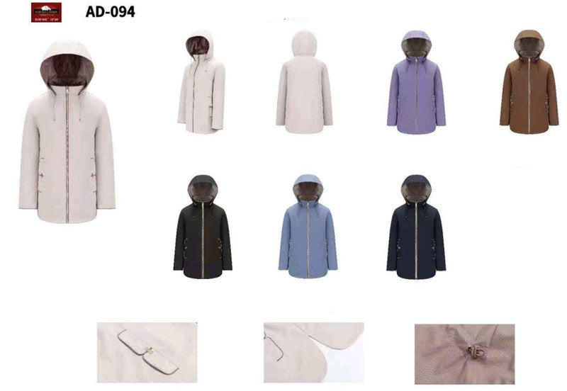 Giacca taglia comoda donna Ellen Rose all'ingrosso modello AD094 - L&Y