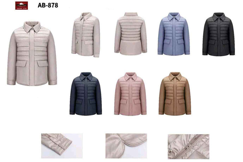 Giacca taglia comoda donna Ellen Rose all'ingrosso modello AB878 - L&Y