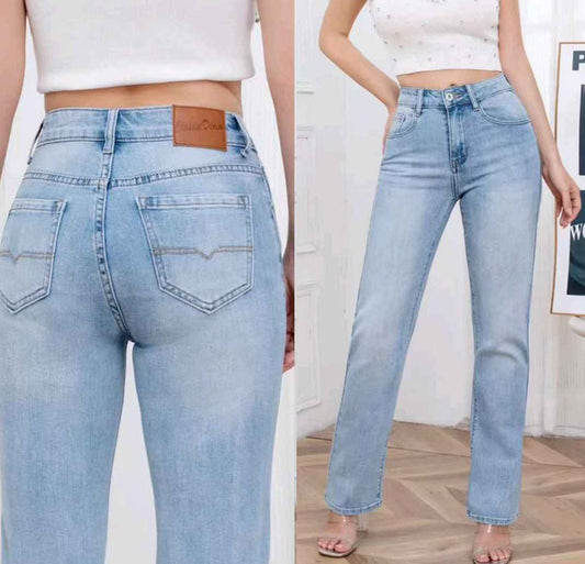 Jeans taglia comoda donna Nove & Nove all'ingrosso modello F2642 - L&Y