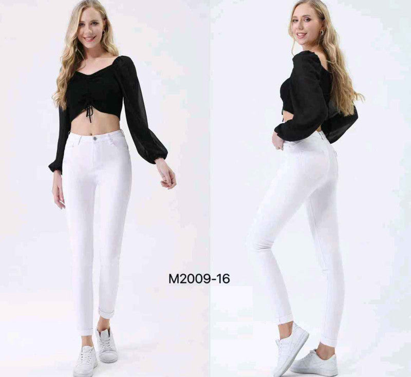 Jeans donna Kiss Pink all'ingrosso modello M2009 - L&Y