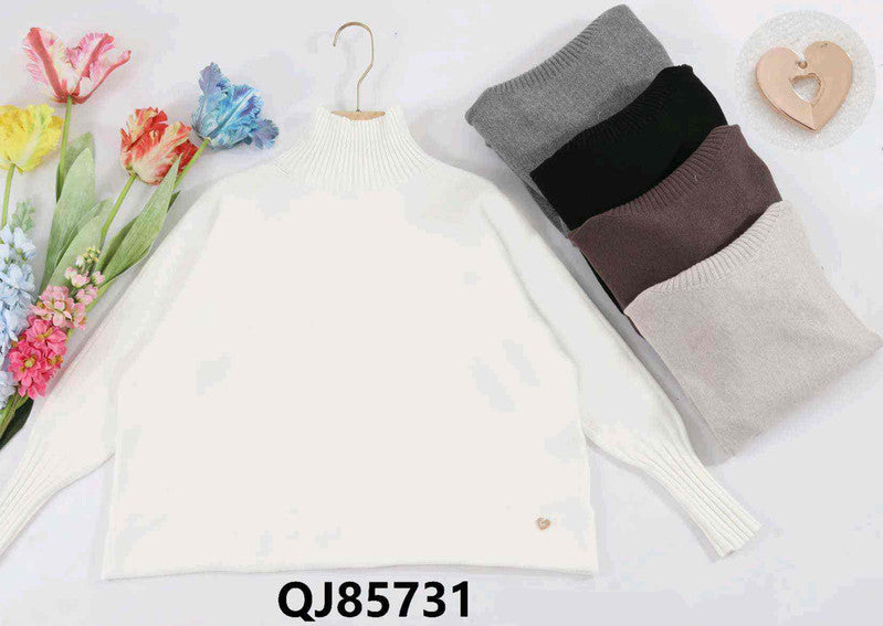 Maglia donna Blu Oltre all'ingrosso modello QJ85731 - L&Y