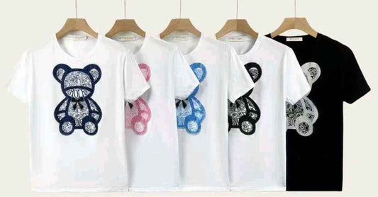 T-shirt donna Miss Kiss all'ingrosso modello MS-A383 - L&Y